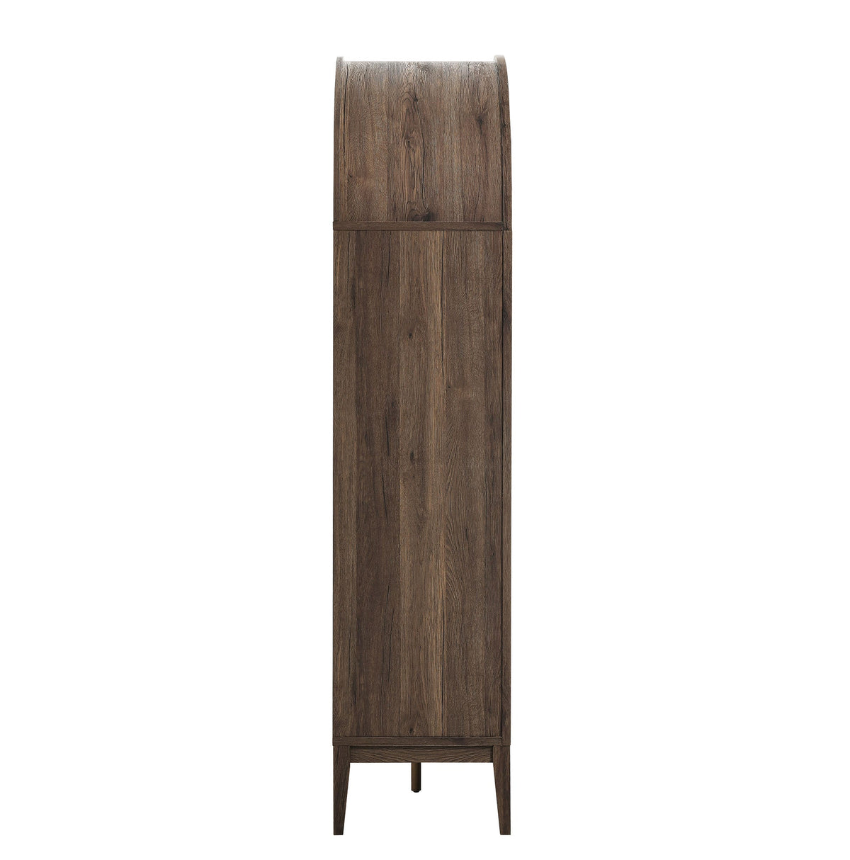 Nolan 74" Tall Wide Arched Storage Display Cabinet Bookshelf by Modway, photo 18 of 28