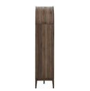 Nolan 74" Tall Wide Arched Storage Display Cabinet Bookshelf by Modway by HouseOfZazla