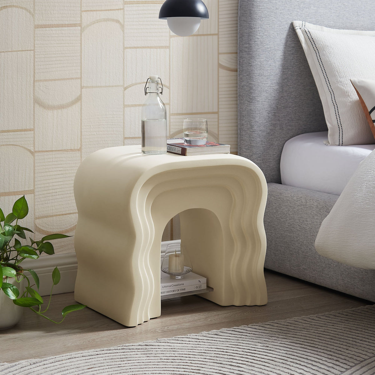 Jorin Squiggle Side Table by Modway, photo 7 of 14