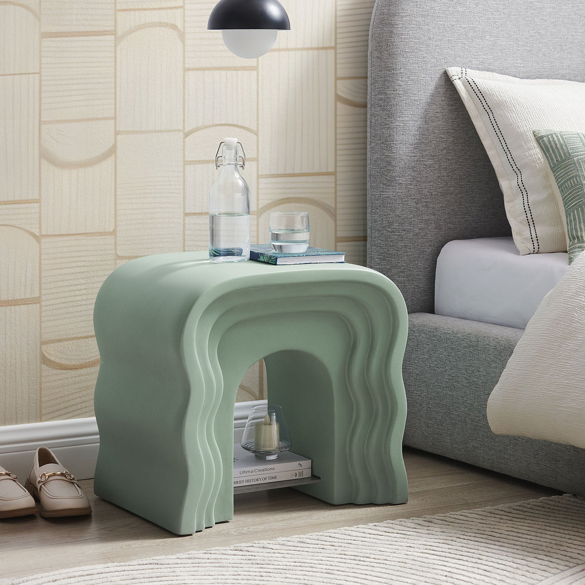 Jorin Squiggle Side Table by Modway, photo 8 of 14