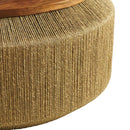 Maris Seagrass and Wood Coffee Table by Modway by HouseOfZazla