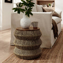Maris Seagrass and Wood End Table by Modway by HouseOfZazla
