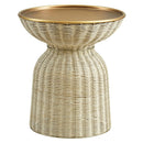 Lazaro Round Rattan Side Table by Modway by HouseOfZazla