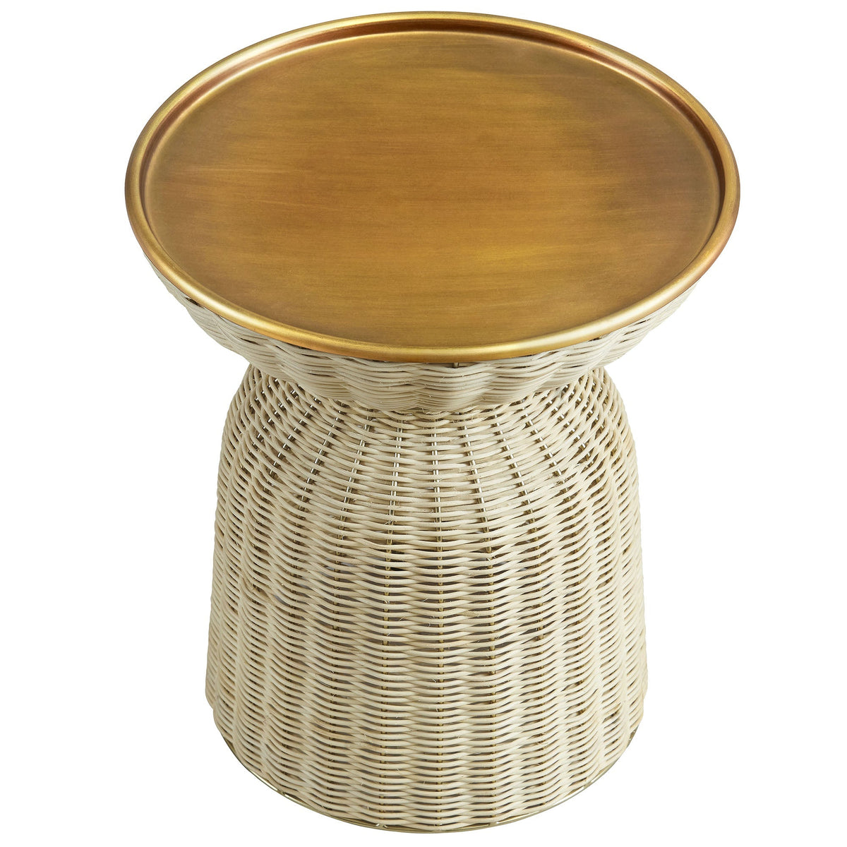 Lazaro Round Rattan Side Table by Modway, photo 4 of 7