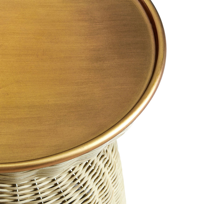 Lazaro Round Rattan Side Table by Modway, photo 5 of 7