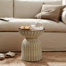 Lazaro Round Rattan Side Table by Modway by HouseOfZazla
