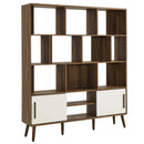 Transmit 59" Bookcase with Sliding Doors by Modway by HouseOfZazla