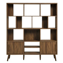 Transmit 59" Bookcase with Sliding Doors by Modway by HouseOfZazla