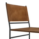 Thatcher Leather and Metal Dining Chair by Modway by HouseOfZazla