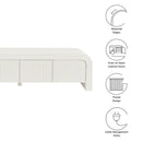 Waterflute 68" Fluted TV Stand by Modway by HouseOfZazla