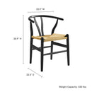 Amish 29" Wood Dining Chair by Modway by HouseOfZazla