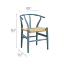 Amish 29" Wood Dining Chair by Modway by HouseOfZazla