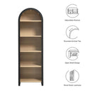 Evie Arched Narrow Bookcase Display Cabinet by Modway by HouseOfZazla