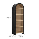 Evie Arched Narrow Bookcase Display Cabinet by Modway by HouseOfZazla