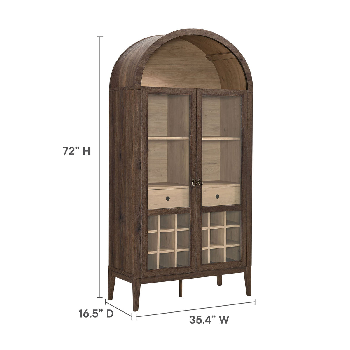 Nolan Arched Bar Cabinet by Modway, photo 3 of 28