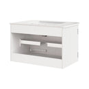 Zia 30" Wall-Mount Bathroom Vanity with Marble Sink by HouseOfZazla