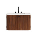Zia 30" Wall-Mount Bathroom Vanity with Marble Sink by HouseOfZazla
