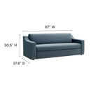 Liora Performance Velvet Sofa by Modway by HouseOfZazla
