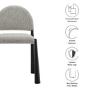Hayley Upholstered Fabric Dining Side Chair by Modway by HouseOfZazla