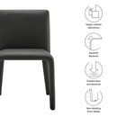 Rhodes Vegan Leather Upholstered Dining Chair by Modway by HouseOfZazla