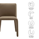 Rhodes Vegan Leather Upholstered Dining Chair by Modway by HouseOfZazla