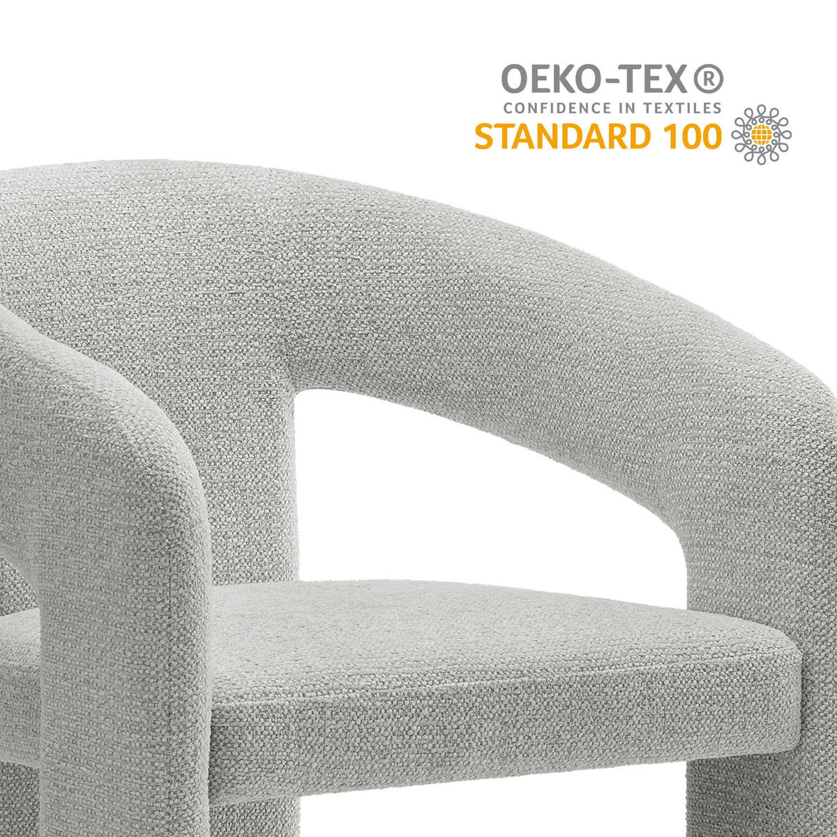 Oslo Barrel Fabric Upholstered Dining Accent Chair by Modway, photo 15 of 21