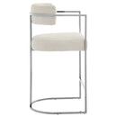 Huron Curved Back Fabric and Metal Counter Stool by Modway by HouseOfZazla