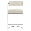 Huron Curved Back Fabric and Metal Counter Stool by Modway by HouseOfZazla