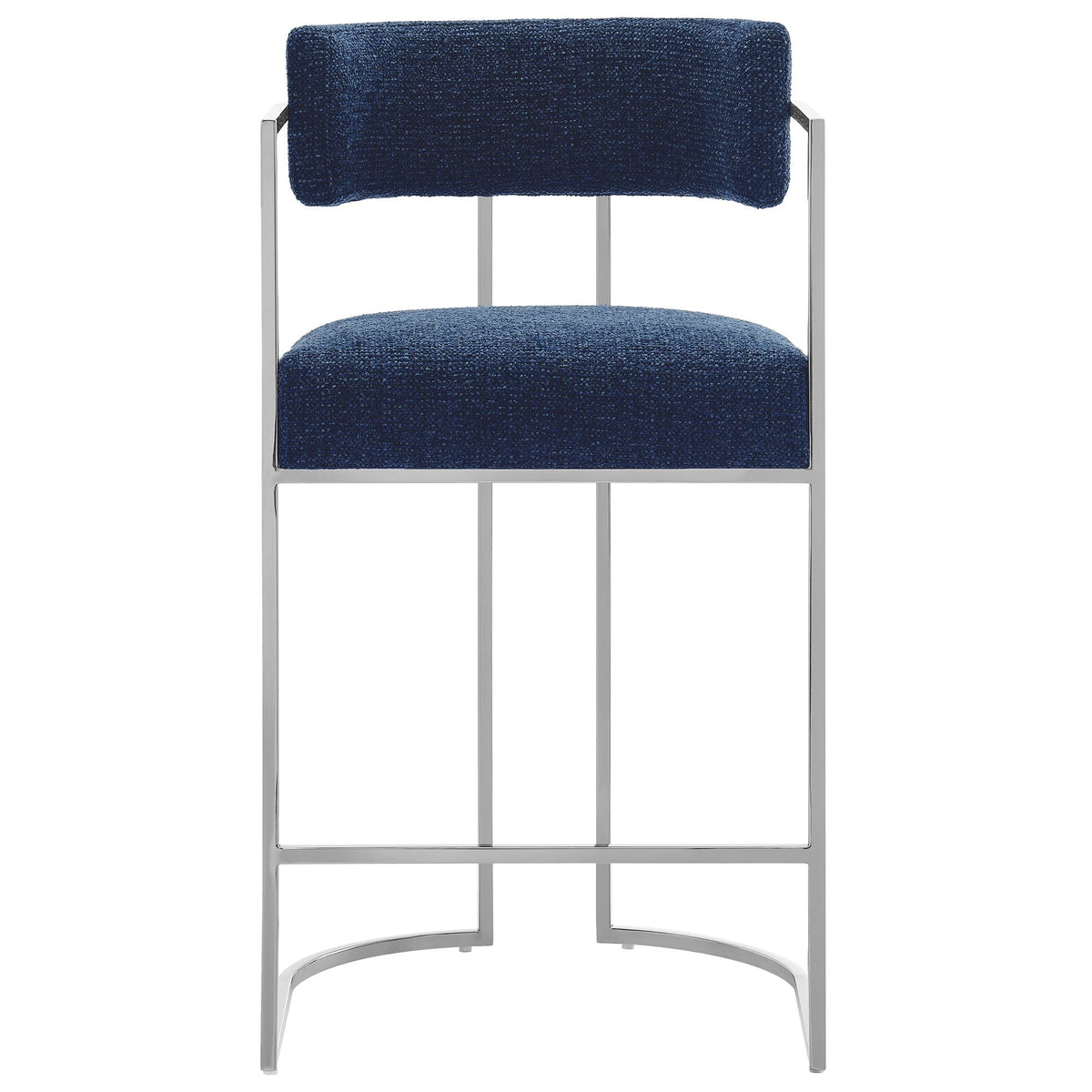 Huron Curved Back Fabric and Metal Counter Stool by Modway, photo 10 of 28