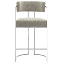 Huron Curved Back Fabric and Metal Counter Stool by Modway by HouseOfZazla