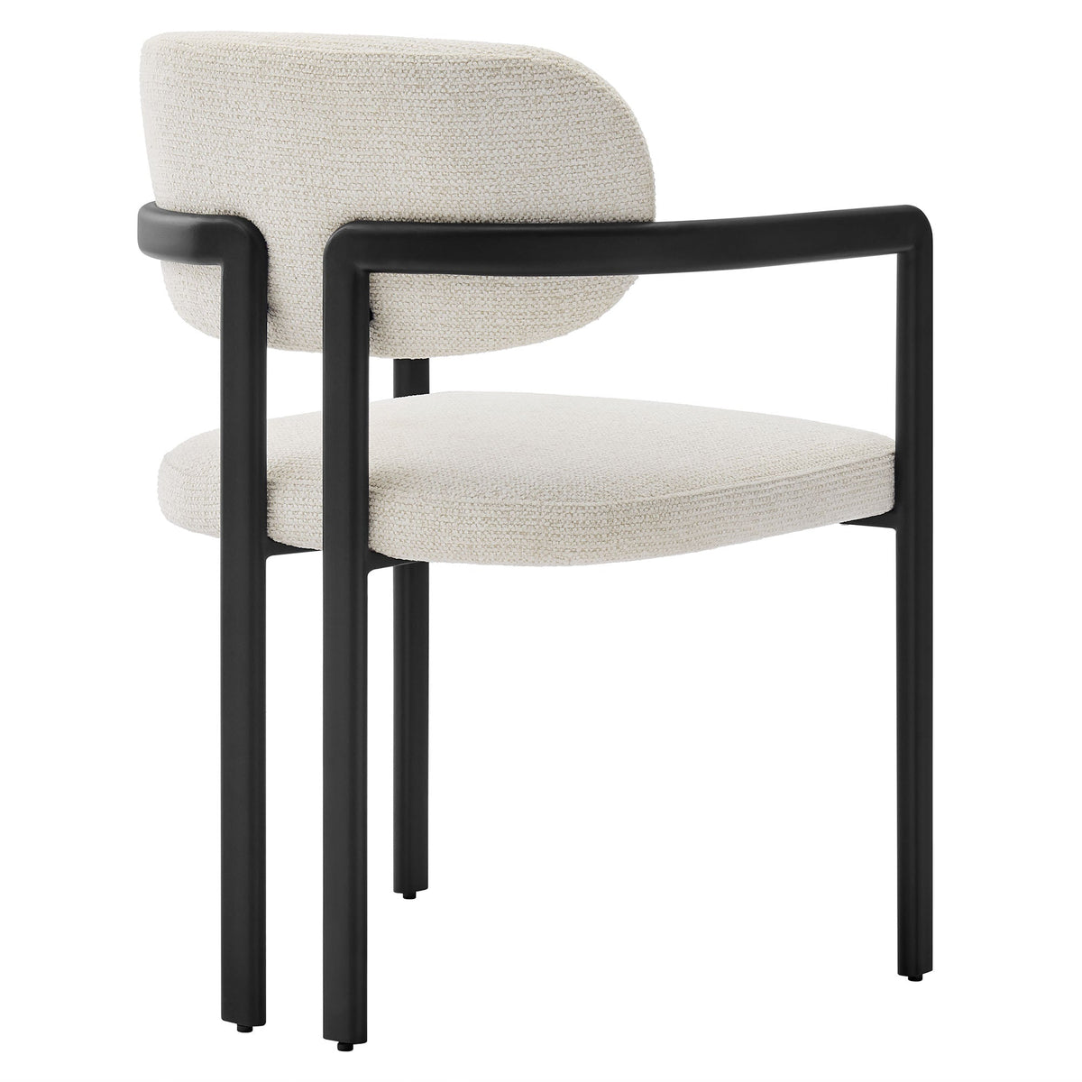 Elio Barrel Fabric and Metal Dining Chair by Modway, photo 6 of 21