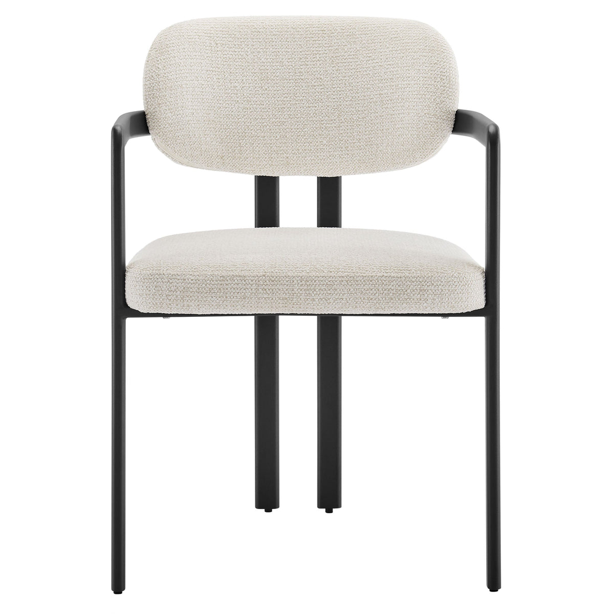 Elio Barrel Fabric and Metal Dining Chair by Modway, photo 7 of 21