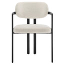 Elio Barrel Fabric and Metal Dining Chair by Modway by HouseOfZazla
