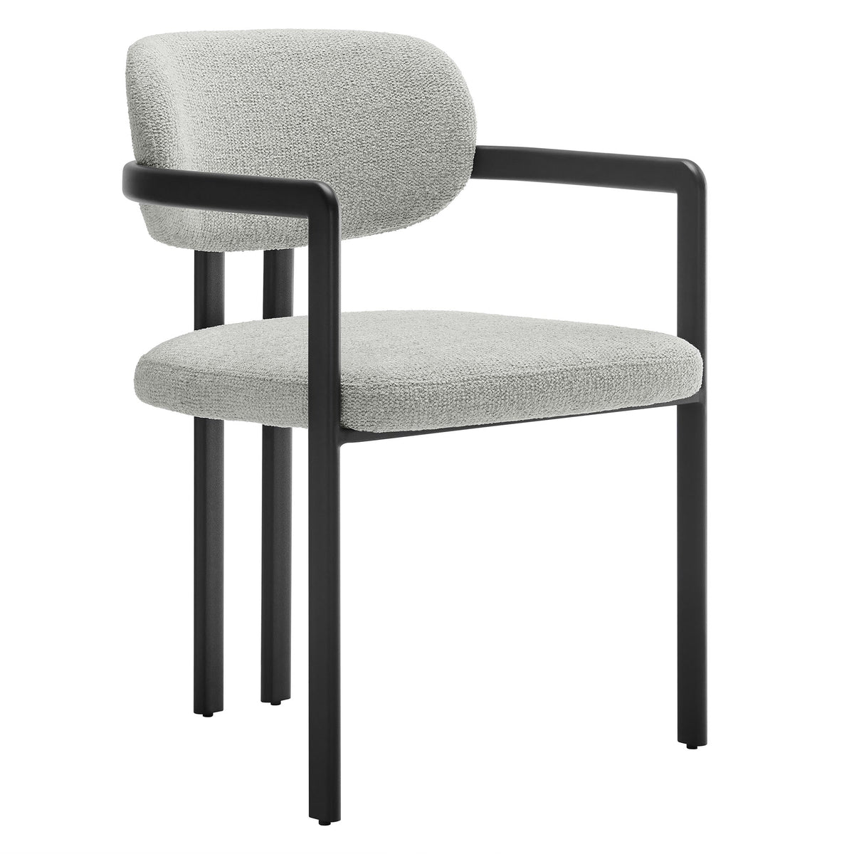 Elio Barrel Fabric and Metal Dining Chair by Modway, photo 20 of 21