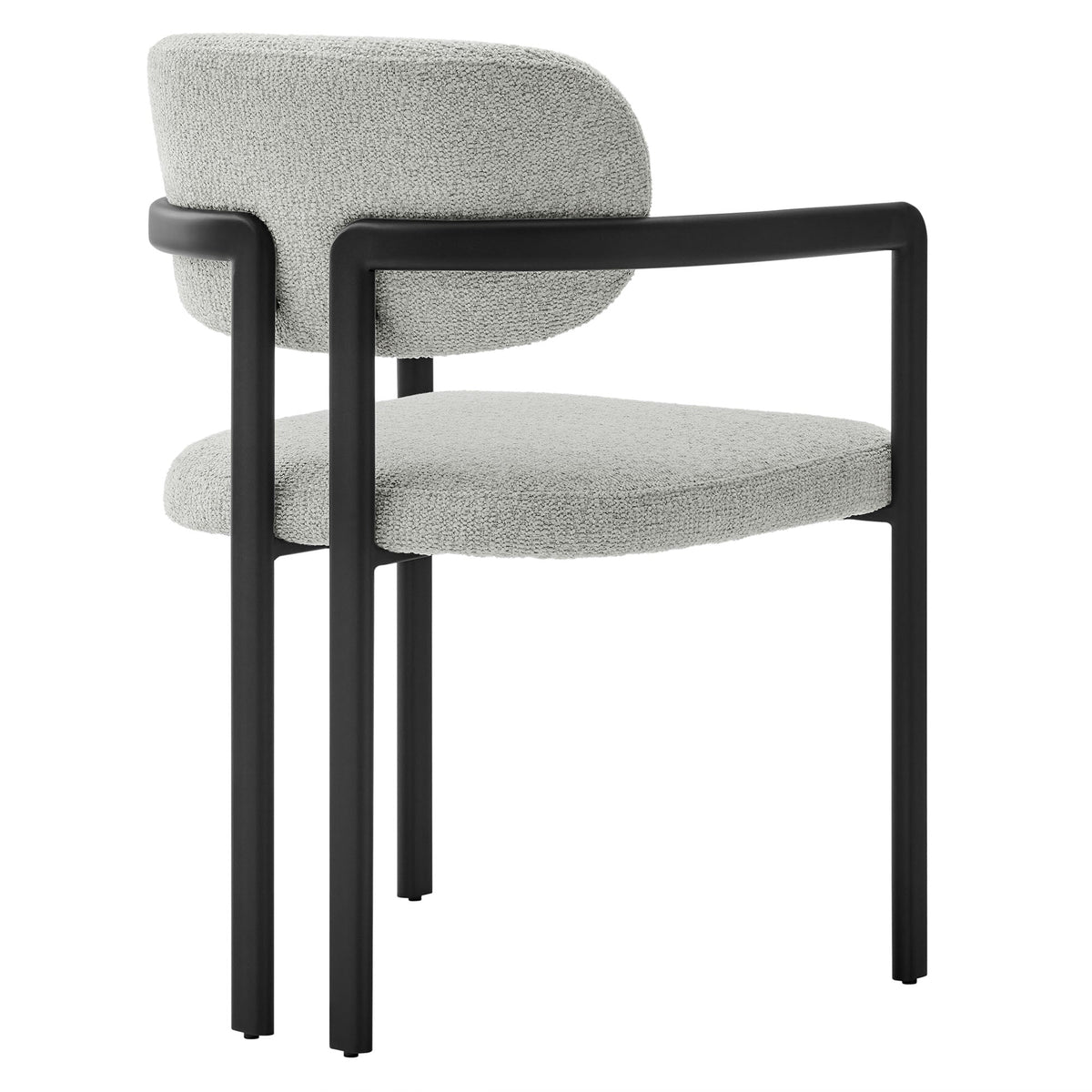 Elio Barrel Fabric and Metal Dining Chair by Modway, photo 10 of 21