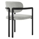 Elio Barrel Fabric and Metal Dining Chair by Modway by HouseOfZazla