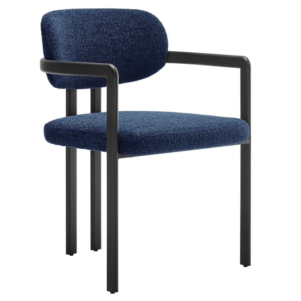 Elio Barrel Fabric and Metal Dining Chair by Modway, photo 21 of 21