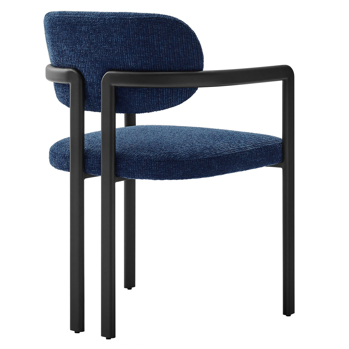 Elio Barrel Fabric and Metal Dining Chair by Modway, photo 11 of 21