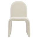 Junia Boucle Upholstered Armless Dining Chair by Modway by HouseOfZazla