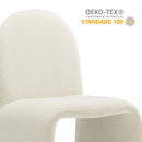 Junia Boucle Upholstered Armless Dining Chair by Modway by HouseOfZazla