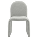 Junia Boucle Upholstered Armless Dining Chair by Modway by HouseOfZazla