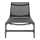 Tahoe Outdoor Patio Mesh and Aluminum Chaise Lounge by Modway