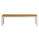 Finn Outdoor Patio Aluminum Bench Set of 2 by Modway by HouseOfZazla