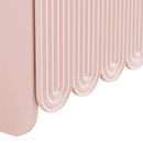 Dahlia Fluted and Scalloped Sideboard Storage Cabinet by HouseOfZazla