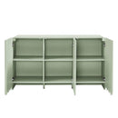 Dahlia Fluted and Scalloped Sideboard Storage Cabinet by HouseOfZazla