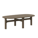 Saratoga Oval Outdoor Patio Teak Wood Coffee Table by Modway by HouseOfZazla