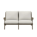 Saratoga Outdoor Patio Teak Wood Loveseat by Modway by HouseOfZazla