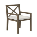 Northlake Outdoor Patio Teak Dining Armchair by HouseOfZazla