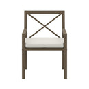 Northlake Outdoor Patio Teak Dining Armchair by HouseOfZazla