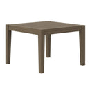 Northlake Square Outdoor Patio Teak Side Table by Modway by HouseOfZazla